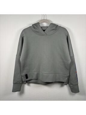 UNRL Luxbreak Oversized Hoodie Womens Small Sage Green Sweatshirt Hoodie Logo
